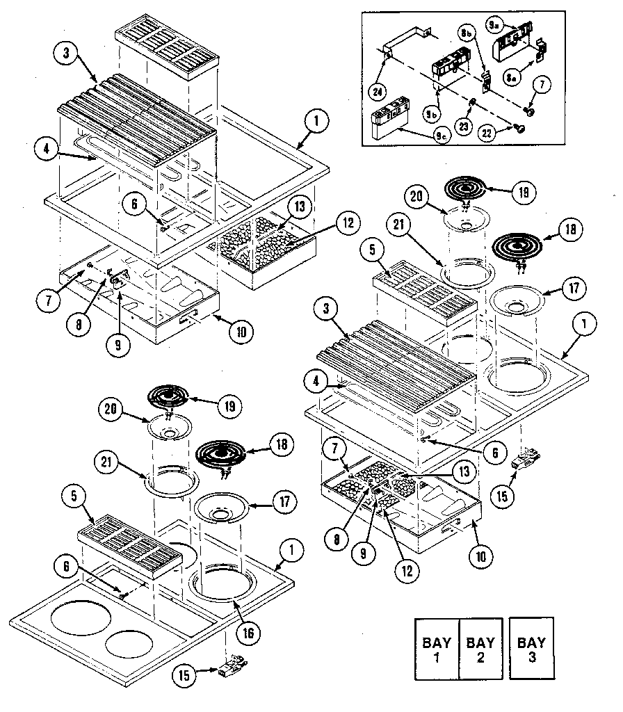 Top assembly