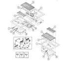 Kenmore 22305(1988) top assembly diagram