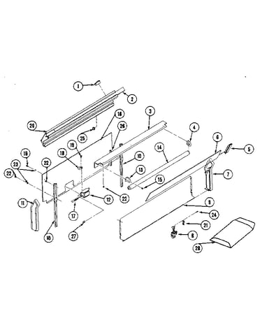 Accessory/backsplash