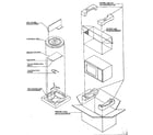 Kenmore 99748(1988) packing and accessories diagram
