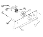 Kenmore 20133(1988) fan - cooling fan assembly diagram