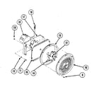 Kenmore 20133(1988) fan - convection wheel assembly diagram