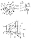 Basic body assembly - control panel, rear view