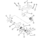 Kenmore 20234(1988) fan - blower/plenum assembly diagram