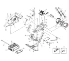 Sears 54073 replacement parts diagram