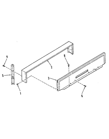 Backguard section