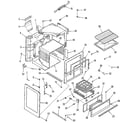 Kenmore 9116108811 body section diagram