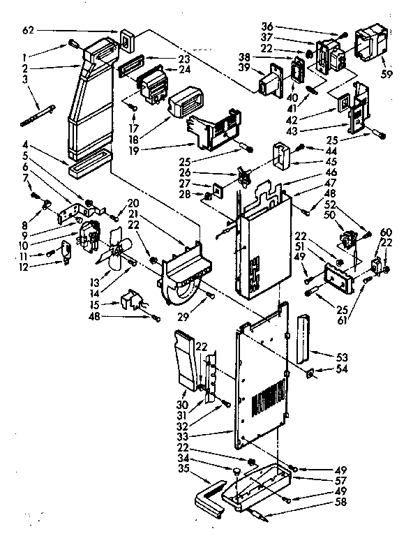 Air flow and control parts