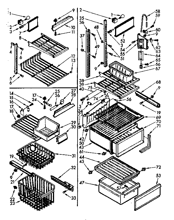 Liner parts