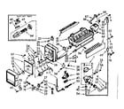 Kenmore 1067610800 icemaker parts diagram