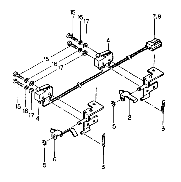 Paper out assembly (4lr-129907)