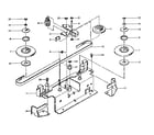 OKI Data MICROLINE 82A ribbon assembly (3lr-132510-4) diagram