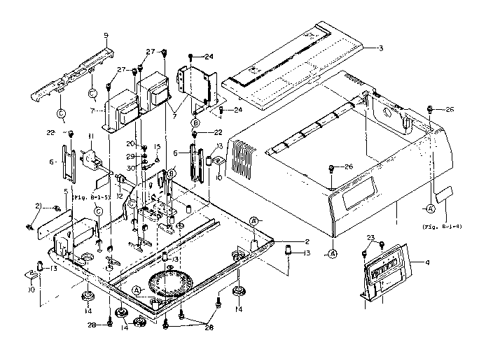 Cover unit (1lm-60620-2) (for 115 v)