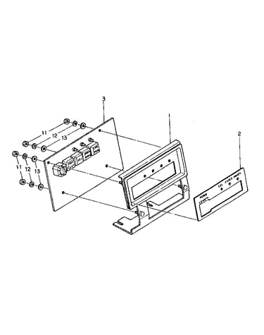 Operation panel assembly (4lm-59688)
