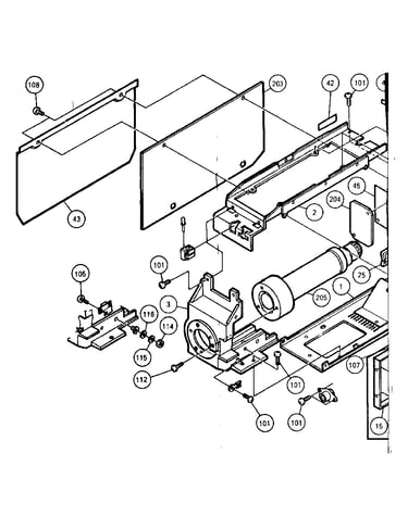 Front fram assembly
