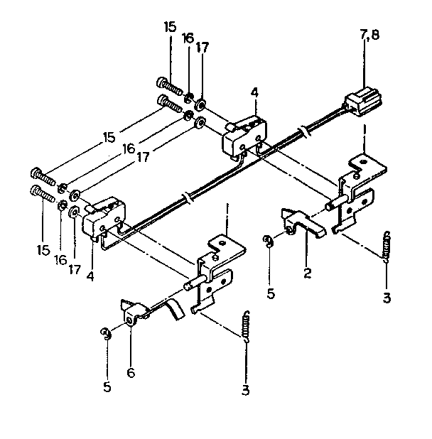 Paper out assembly (4lr-129907)