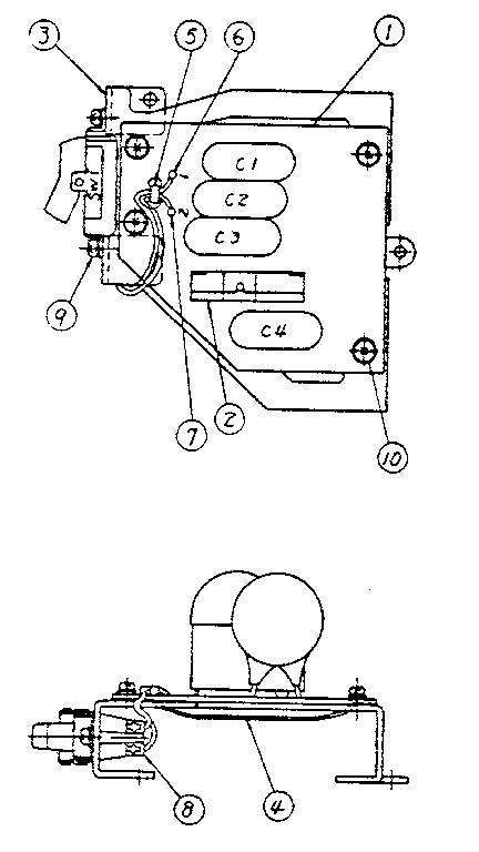 Lepw-4 circuit board (3lx-86727-4) (for 220/240 v)