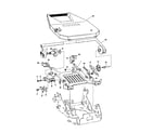 Brother STUDENT-RITER XL I ribbon feed mechanism diagram