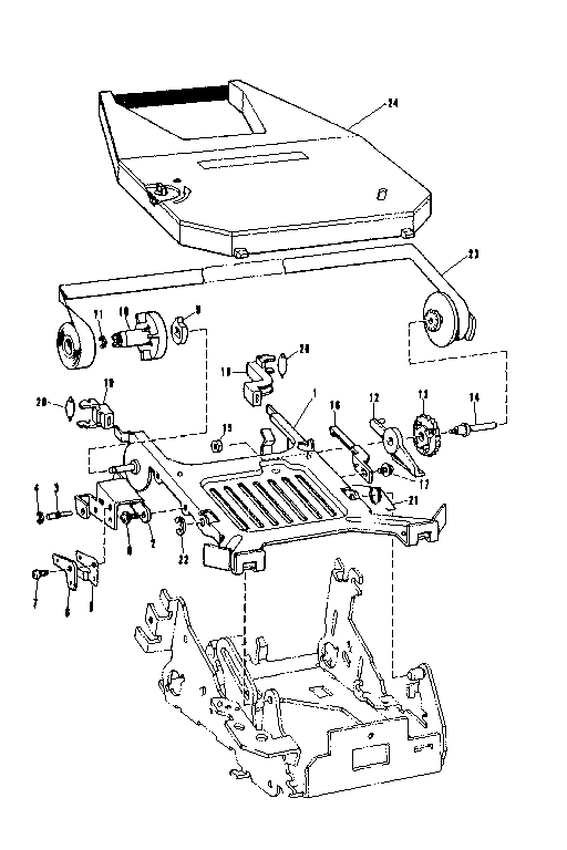 Ribbon feed mechanism