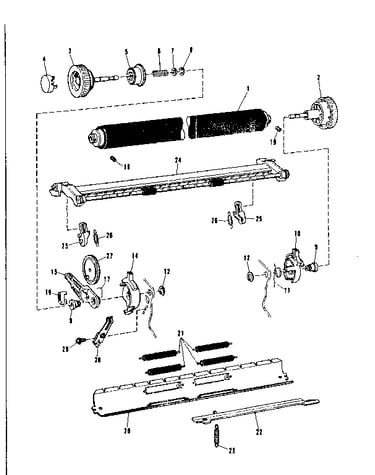 Platen mechanism