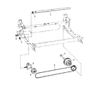 Brother STUDENT-RITER XL I chassis attachment diagram