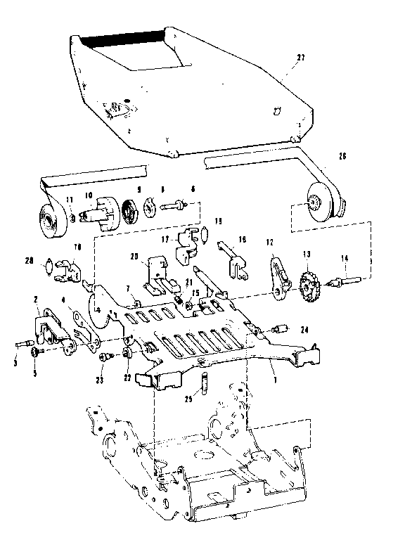 Ribbon feed mechanism