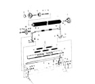 Sears 26853420 platen mechanism diagram