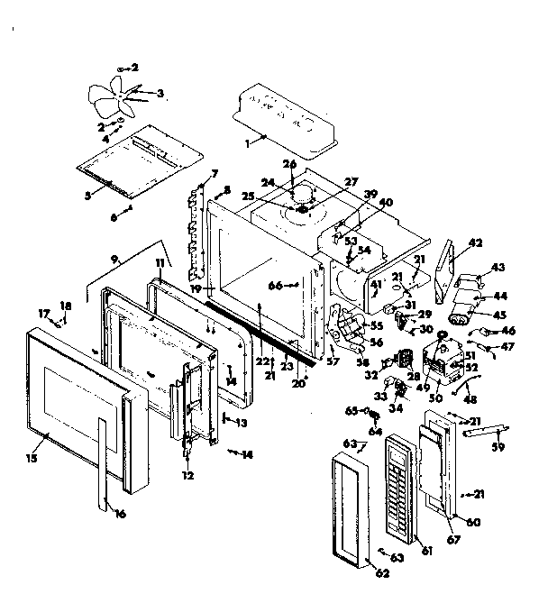 Oven section