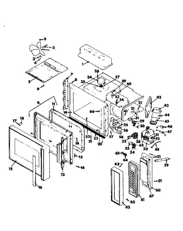 Oven section