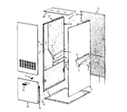 Kenmore 867769113 cabinet diagram