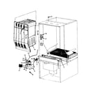 Kenmore 867769113 heat exchanger, condenser diagram
