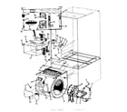 Kenmore 867769123 blower assembly diagram
