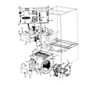 Kenmore 867769030 blower assembly diagram
