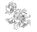 Kenmore 7479997911 oven section diagram