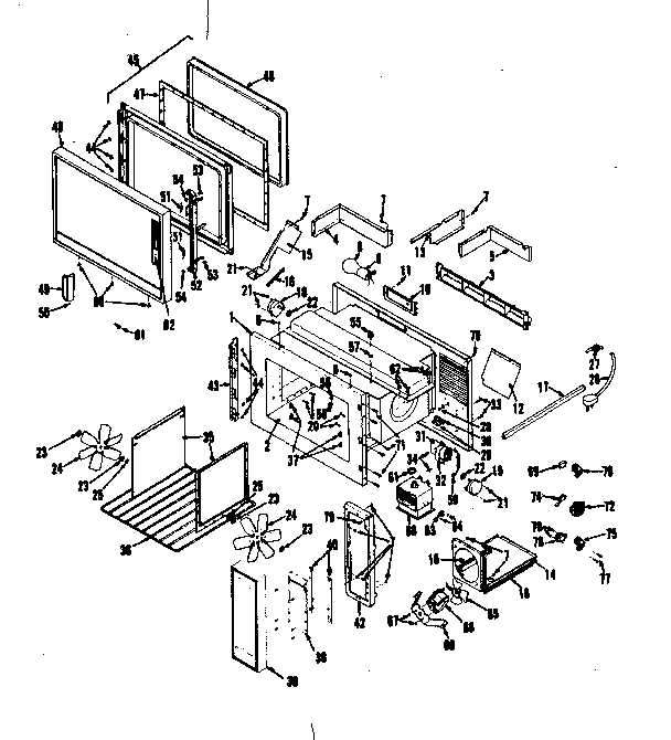 Oven section