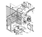 Kenmore 5648888510 switches and microwave parts diagram