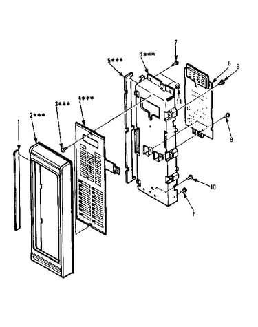 Control panel parts