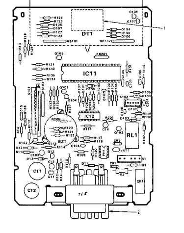 Power and control circuit board