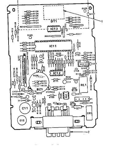 Power and control circuit board