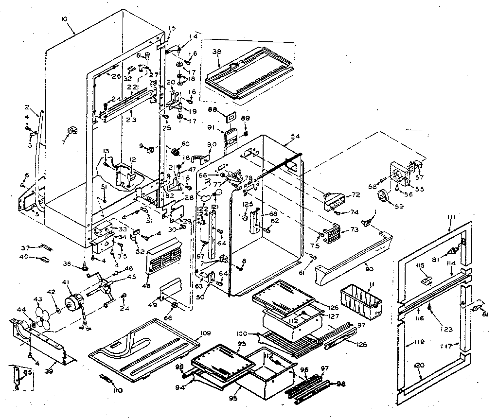 Cabinets parts