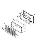 Rear wall register kit 42-72012 and nasa006gr01