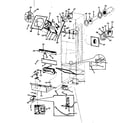 Kenmore 867725500 functional replacement parts diagram