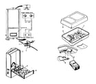 Craftsman 139654021 radio controls (receiver and transmitter) diagram