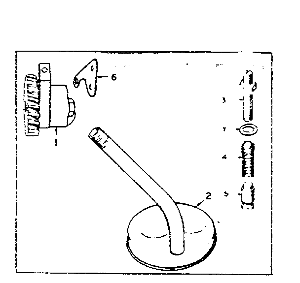 HOUSING, STOP BUTTON AND GAUGE GROUP