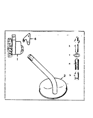 Housing, stop button and gauge group