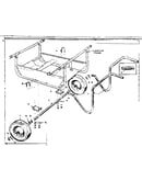 Carrying frame and battery group