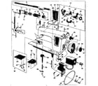 Kenmore 148291 unit parts diagram
