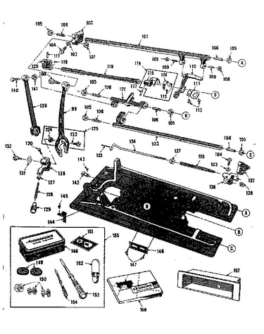 Attachment parts and shafts