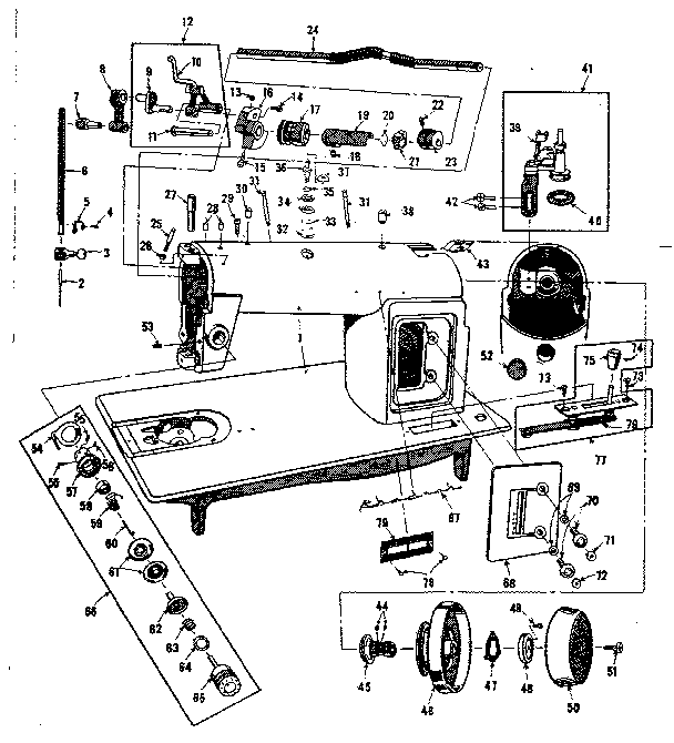 Unit parts