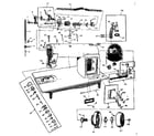 Kenmore 148871 unit parts diagram